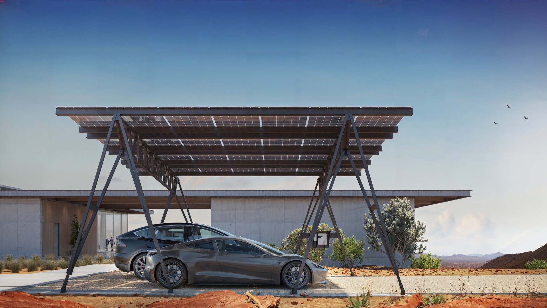 Brooklyn SolarWorks — Desert installation